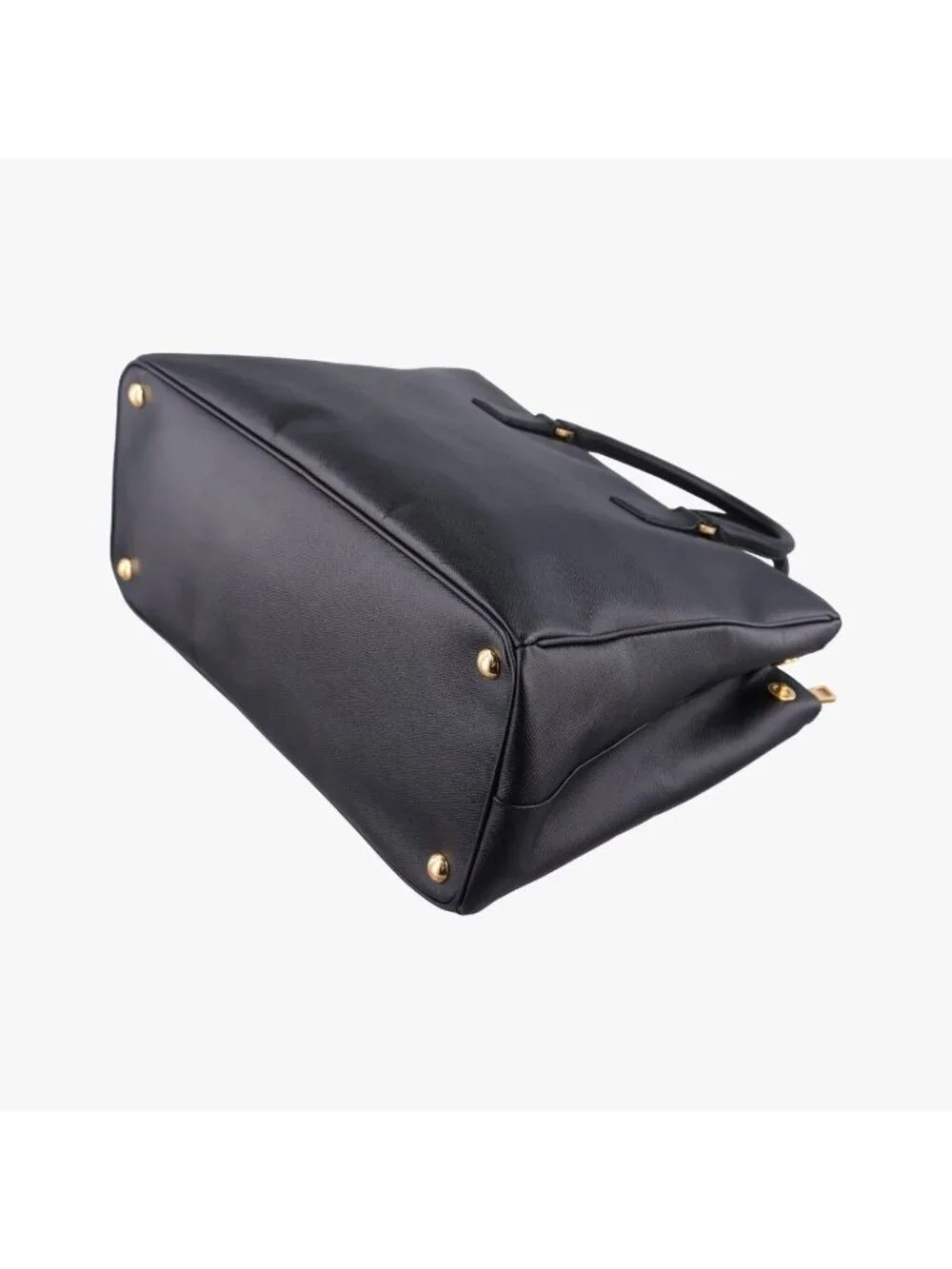 Prada Galleria Black Saffiano Leather 7 Handbag